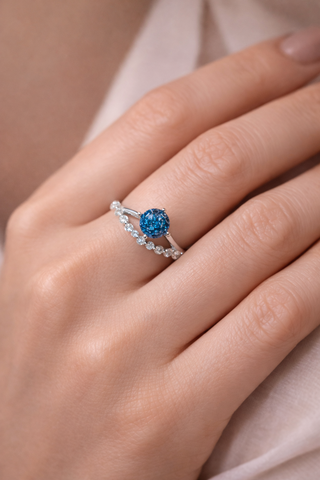 The Luna Ashes Inclusion Ring