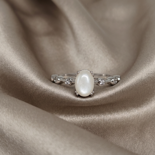 pearl shimmer breastmilk ring