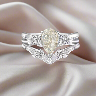 diamond leaf amarosa ashes memorial ring