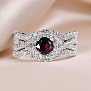 The Embrace Ashes Inclusion Stacker Ring