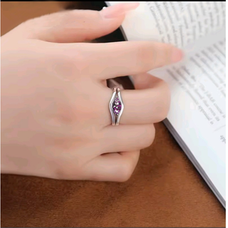 The Harmony Ashes Inclusion Stacker Ring