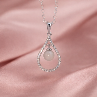 The Lunar Drop Pearl Breastmilk Pendant