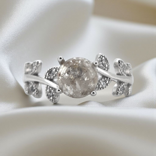 The Esme Ashes Inclusion Stacker Ring