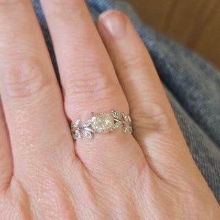 The Esme Ashes Inclusion Stacker Ring