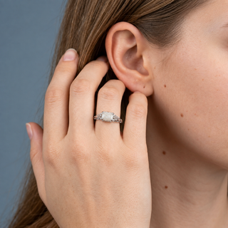 The Cecile Breast Milk Inclusion Ring