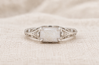 The Cecile Breast Milk Inclusion Ring