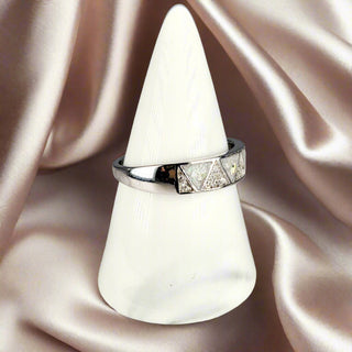 side profile Symmetry Breastmilk Ring